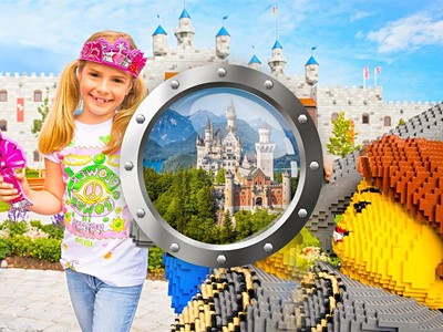 Legoland a pohádkový zámek Neuschwanstein